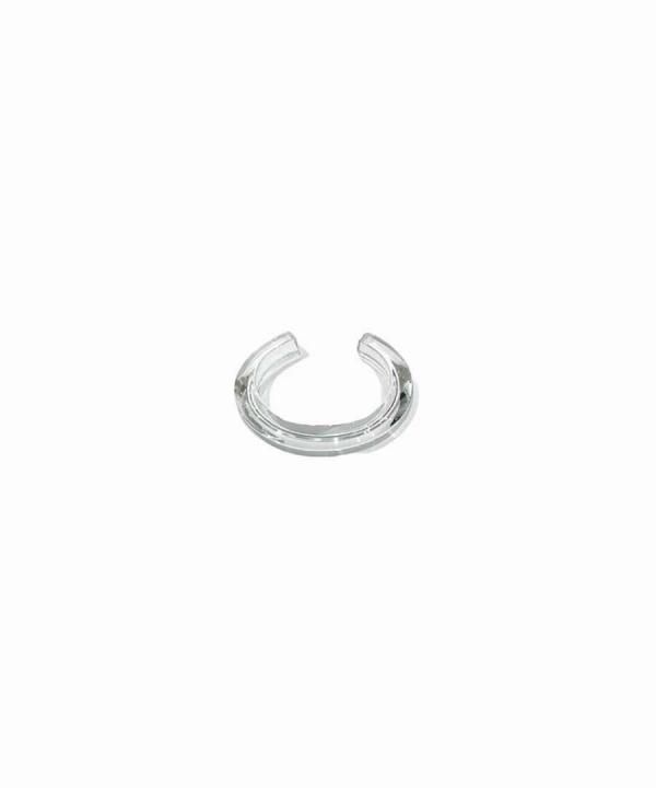 EXCAVATION Bangle Triangle CLEAR