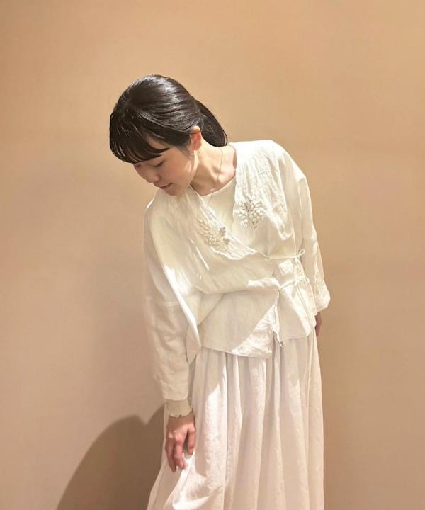 washable silk fraise　L/S