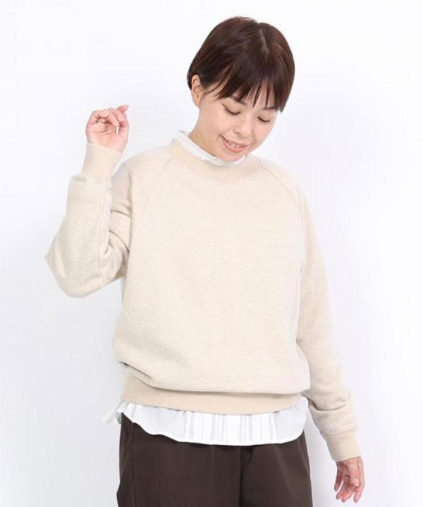 ラメ裏毛　スウエット