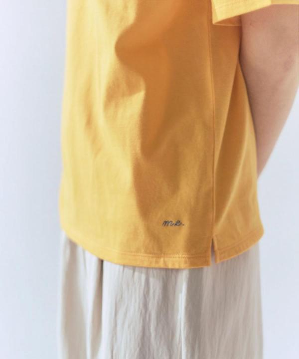 me.embroidery T relax fit T 【SALE】