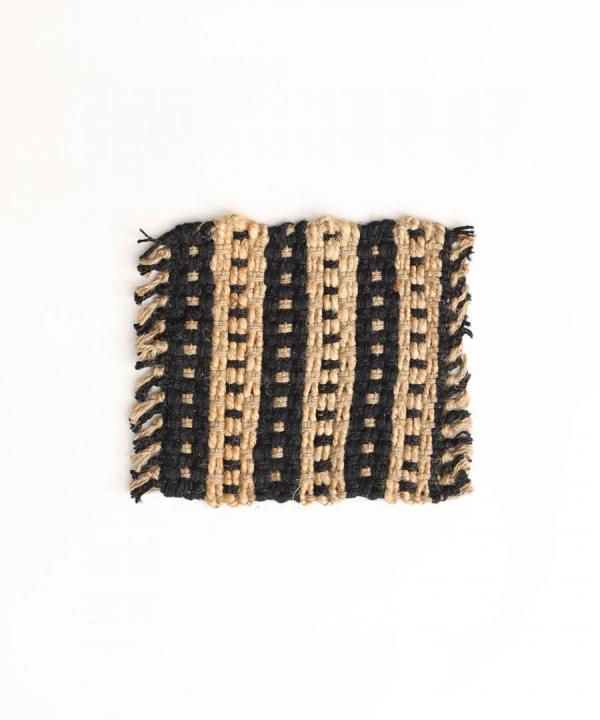 jute Square Patterned Mat