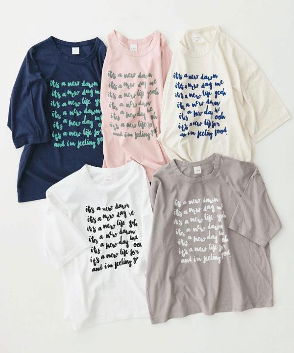 USE天竺 プリントTシャツ（It's a new）