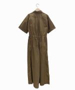 Wide Leg Cotton Poplin Jumpsuit