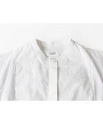 Embroidered Cotton Voile Shirt