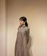 ログシャツドレス