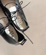 Ribbon flat shoes