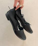 Ribbon flat shoes