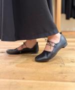 Ribbon flat shoes