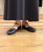 Ribbon flat shoes