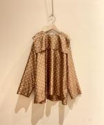 Back Button Sailor Blouse