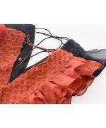 Flower Ruffle Collar
