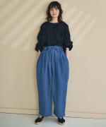 モチーフ刺繍コットンサテン　はおり