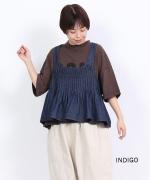 ライトオンス綿麻デニム　キャミソール