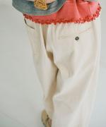 フェード加工ツイル　パンツ