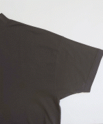 プレミアム天竺　ハイネック半袖Tシャツ