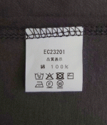 プレミアム天竺　ハイネック半袖Tシャツ
