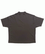プレミアム天竺　ハイネック半袖Tシャツ