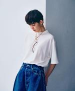 -Organic-フルタンブラー天竺　5分袖Tシャツ