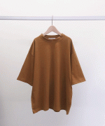 -Organic-フルタンブラー天竺　5分袖Tシャツ