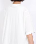 -Organic-フルタンブラー天竺　5分袖プリントTシャツ