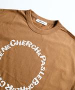 -Organic-フルタンブラー天竺　5分袖プリントTシャツ