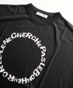 -Organic-フルタンブラー天竺　5分袖プリントTシャツ