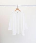 -Organic-フルタンブラー天竺　6分袖Tシャツ