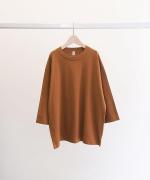-Organic-フルタンブラー天竺　6分袖Tシャツ