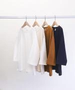 -Organic-フルタンブラー天竺　6分袖Tシャツ
