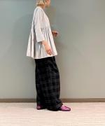 SWITCHING GATHER BLOUSE
