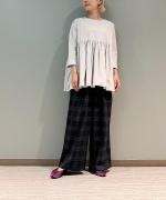 SWITCHING GATHER BLOUSE