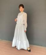 DOUBLE GAUZE CLASSICAL SKIRT