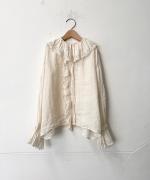 ANTIQUE LACE FRILL BLOUSE