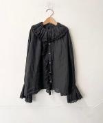 ANTIQUE LACE FRILL BLOUSE