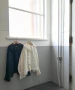ANTIQUE LACE FRILL BLOUSE