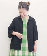 washable silk fraise　L/S