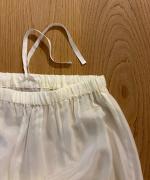 silk fril skirt