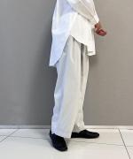 フルダルポリエステル・シャーティング　1タックパンツ
