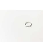 wa ear cuff 17mm - White