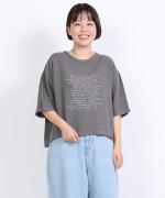 リユールリネン+プリント 5分袖