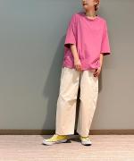 コットンツイル　バイオ加工　ペインターパンツ