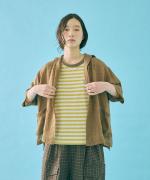 ラミーテンセルフレンチ綾 セーラーシャツ