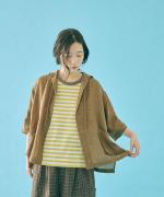 ラミーテンセルフレンチ綾 セーラーシャツ