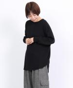 TOP糸Wフェイス　ロングプルオーバー