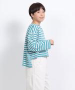 CD天竺ボーダー　プルオーバー