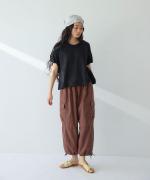フレール天竺 フレア半袖