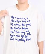USE天竺 プリントTシャツ（It's a new）
