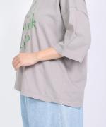 USE天竺 プリントT　プリントTシャツ(Run Skip Walk)