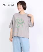 USE天竺 プリントT　プリントTシャツ(Run Skip Walk)