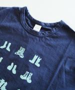 USE天竺 プリントT　プリントTシャツ(Foot)